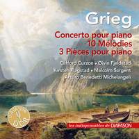 Grieg: Concerto pour piano, 10 Mélodies & 3 Pièces pour piano (Les indispensables de Diapason)
