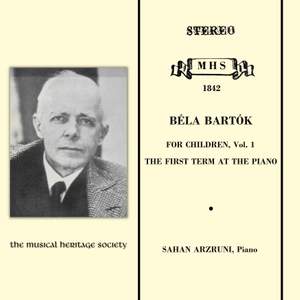 Bartók: For Children, Vol. 1 - The First Term at The Piano