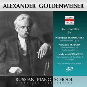Beethoven, Scriabin & Tchaikovsky: Piano Works