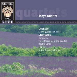 Fauré, Stravinsky & Debussy