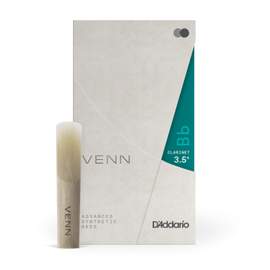VENN Bb Clarinet Reed, Generation 2 (3.5+ Strength)
