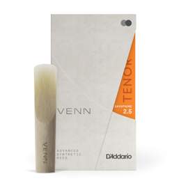 VENN Tenor Saxophone Reed, Generation 2 (2.5 Strength)