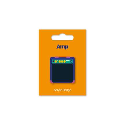 Acrylic Badge - Amp