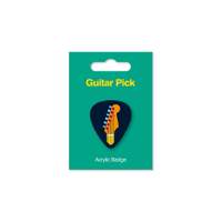 Acrylic Badge - Guitar Pick