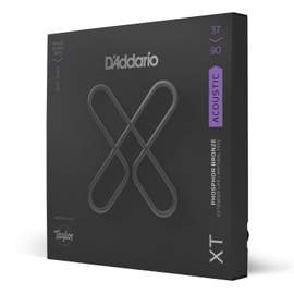 D'Addario XTB3790GS Acoustic Taylor GS Mini® Bass Phosphor Bronze, Custom Light, 37-90