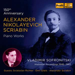 Scriabin: 150th Anniversary – Piano Works