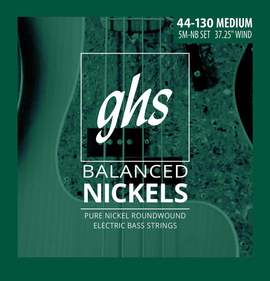 Ghs Bass Balanced Nickel Unv Lng 5-str Medium