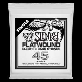 Ernie Ball .045 Cobalt Flatwound Electric Bass Single  