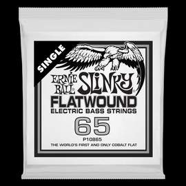 Ernie Ball .065 Cobalt Flatwound Electric Bass Single  