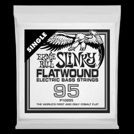 Ernie Ball .095 Cobalt Flatwound Electric Bass Single  