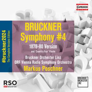 Bruckner: Symphony No. 4 in E Flat Major 'Romantic' Product Image