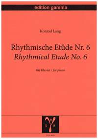 Konrad Lang: Rhythmische Etüde Nr. 6