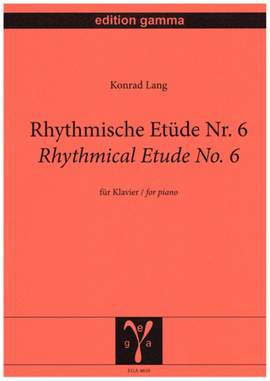 Konrad Lang: Rhythmische Etüde Nr. 6