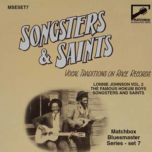 Matchbox Bluesmaster Series, Vol. 7: Songsters & Saints: Vocal Traditions On Race Records