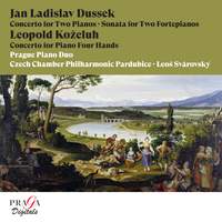 Jan Ladislav Dussek: Concerto for Two Pianos, Sonata for Two Fortepianos - Leopold Koželuh: Concerto for Piano Four Hands