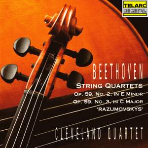 Beethoven: String Quartets, Op. 59 Nos. 2 & 3 'Razumovskys'