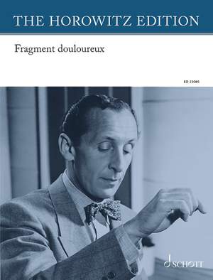 Horowitz, V: Fragment douloureux op. 14