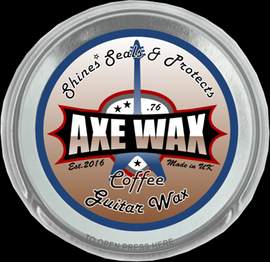 Axe Wax: Guitar Wax - Coffee