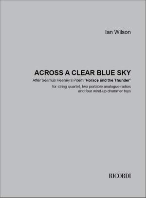 Ian Wilson: Across a clear blue sky
