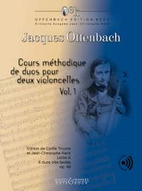 Offenbach, J: Cours méthodique de duos pour deux violoncelles Vol. 1 op. 49 Vol. 1