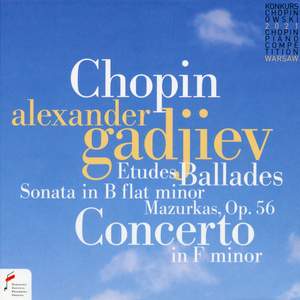 Chopin: Etudes, Ballade, Concerto in F Minor Product Image