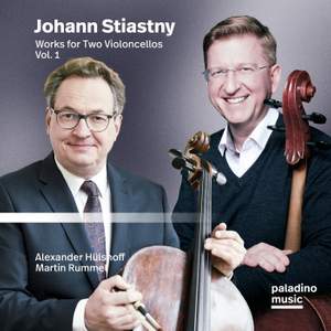 Johann Stiastny: Works For Two Violoncellos Vol. 1
