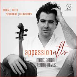 AppassionAlto; Bridge, de Falla, Schumann & Vieuxtemps