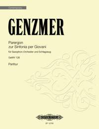 Genzmer, Harald: Parergon zur Sinfonia per Giovani