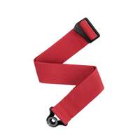 D'Addario Auto Lock Polypro Guitar Strap, Red 
