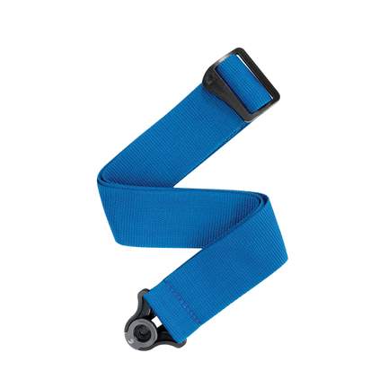 D'Addario Auto Lock Polypro Guitar Strap, Blue 