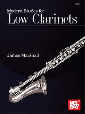 James Marshall: Modern Etudes for Low Clarinets