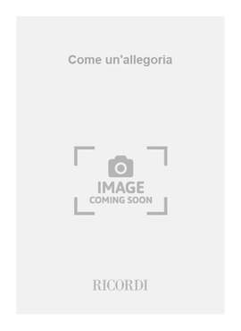 Sonia BO: Come un'allegoria