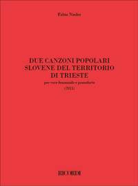 Fabio Nieder: Due canzoni popolari slovene
