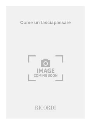 Daniele Ghisi: Come un lasciapassare