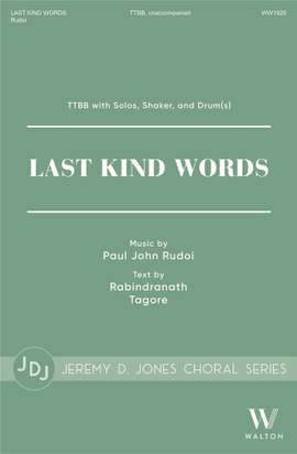 Paul John Rudoi: Last Kind Words