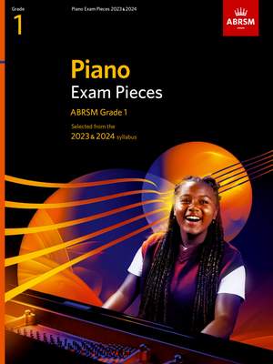 ABRSM: Piano Exam Pieces 2023 & 2024, ABRSM Grade 1