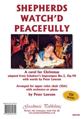 Peter Lawson: Shepherds Watch’d Peacefully SSA