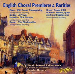 English Choral Premieres & Rarities Product Image