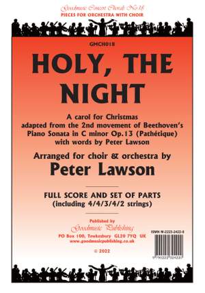 Peter Lawson: Holy, the Night for choir and orchestra