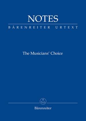 Bärenreiter Notes - Liszt Blue