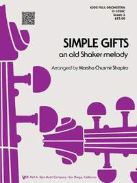 Brackett, Joeseph: Simple Gifts (full orchestra)