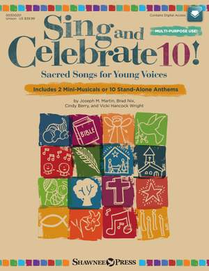 Brad Nix_Cindy Berry: Sing and Celebrate 10! Sacred Songs for Young Vcs