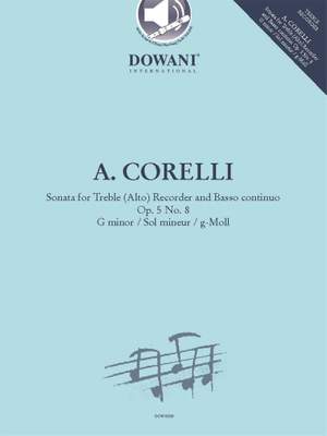 Arcangelo Corelli: Sonata for Treble (Alto) Recorder and B.c.