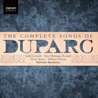 Complete Songs of Duparc