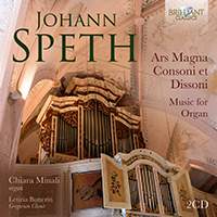 Speth: Ars Magna Consoni Et Dissoni, Music For Organ