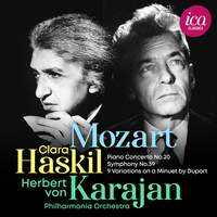 Mozart: Piano Concerto No. 20, Symphony No. 39, 9 Variations On A Minuet By Duport