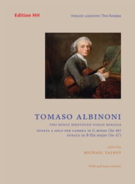 Albinoni, T: Two newly identified violin sonatas