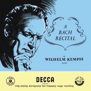 A Bach Recital Product Image