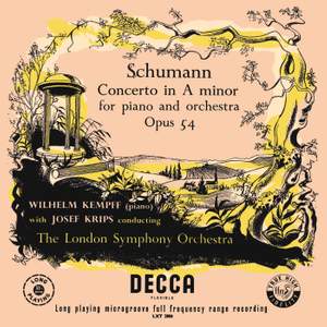 Schumann: Papillons; Arabeske; Piano Concerto