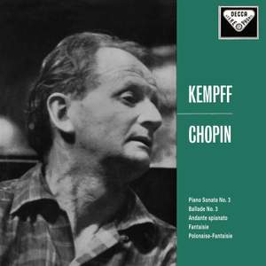 Chopin: Piano Sonata No. 3; Ballade No. 3; Andante spianato et Grande polonaise brillante; Fantaisie; Polonaise-fantaisie